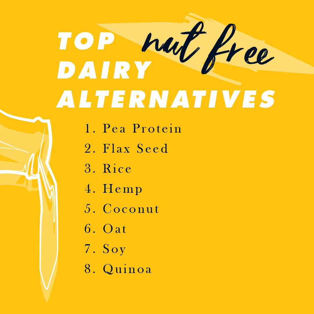 Top Nut Free Dairy Alternatives