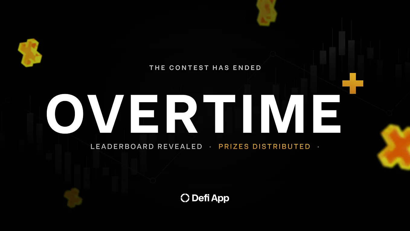 The Tournament Ends — See the Overtime Winners & What’s New on Defi App