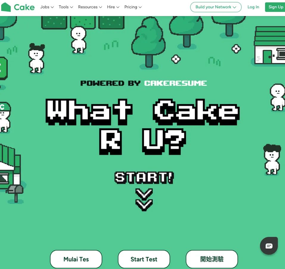 The Cake Resume Quiz