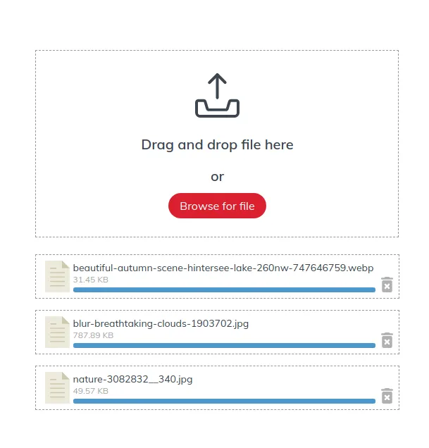 How to create a Drag and Drop file uploading in Angular
