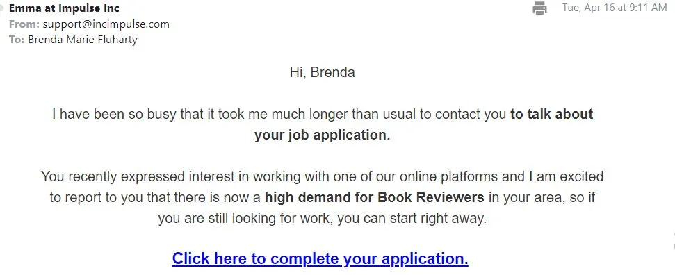 Side Hustle Scam