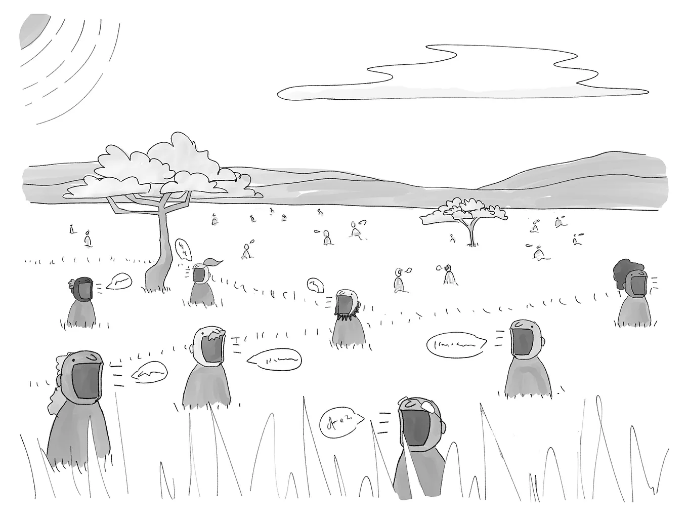 David Attenborough Illustrates The Great Twitter Flight