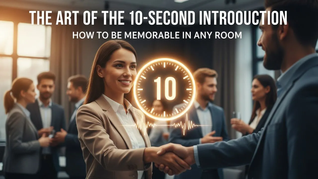 How to Introduce Yourself in 10 Seconds So People Remember You?