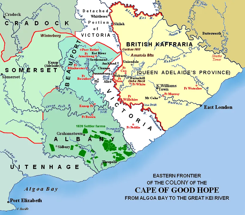 The Sixth Xhosa War in Graham’s Town, 1834–1835