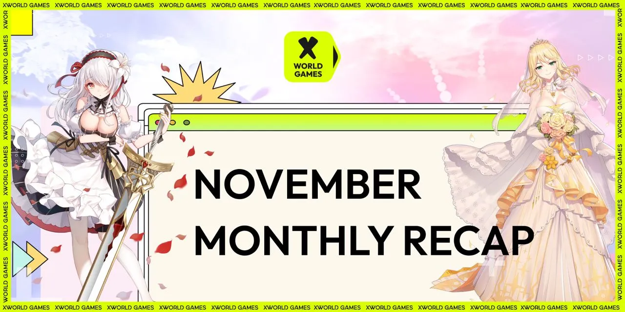 X World Games November Monthly Report: Embracing New Horizons