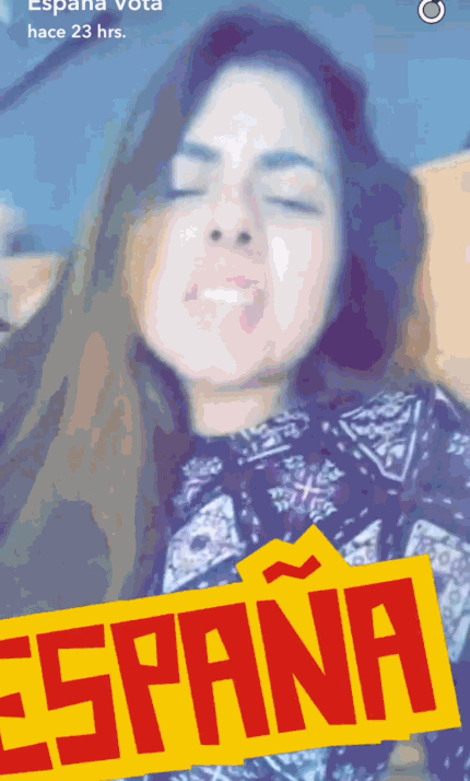 España Vota, historias en vivo