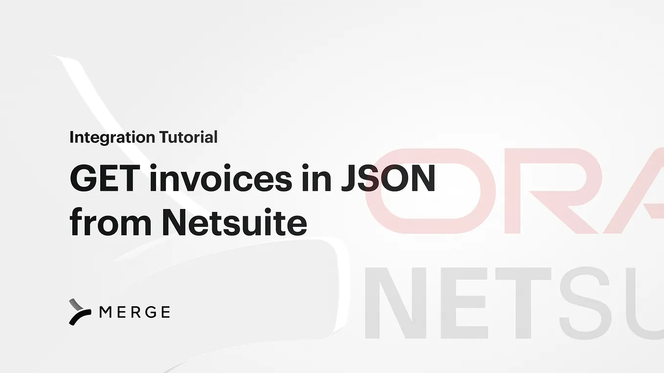 Get Invoices in JSON from Netsuite with Python