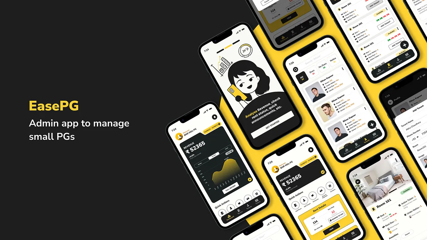Designing An Admin App For Managing Small PGs (Paying Guest Accommodation)