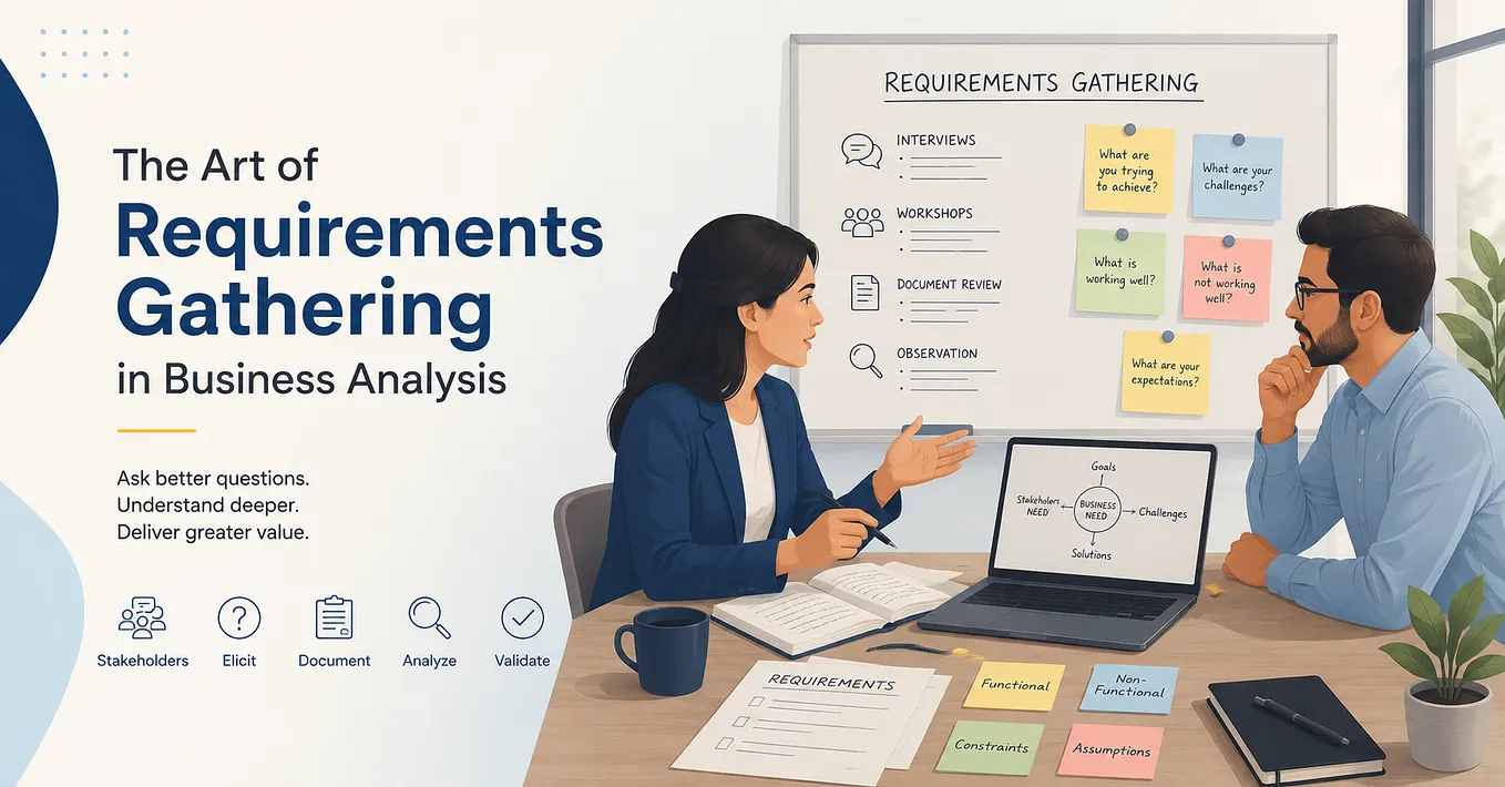 Art of Requirements Gathering in Business Analysis