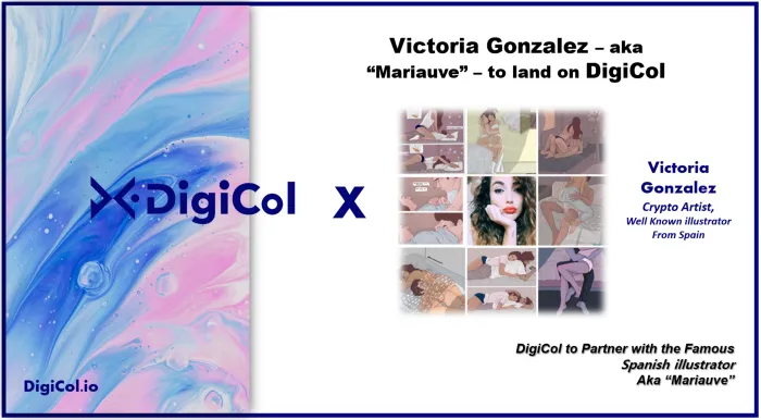 Victoria Gonzalez — aka “Mariauve” — to land on DigiCol