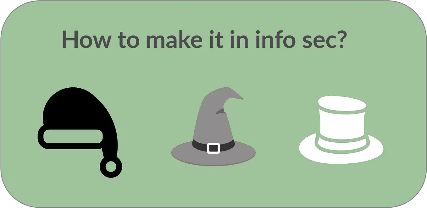 How to make it into info sec