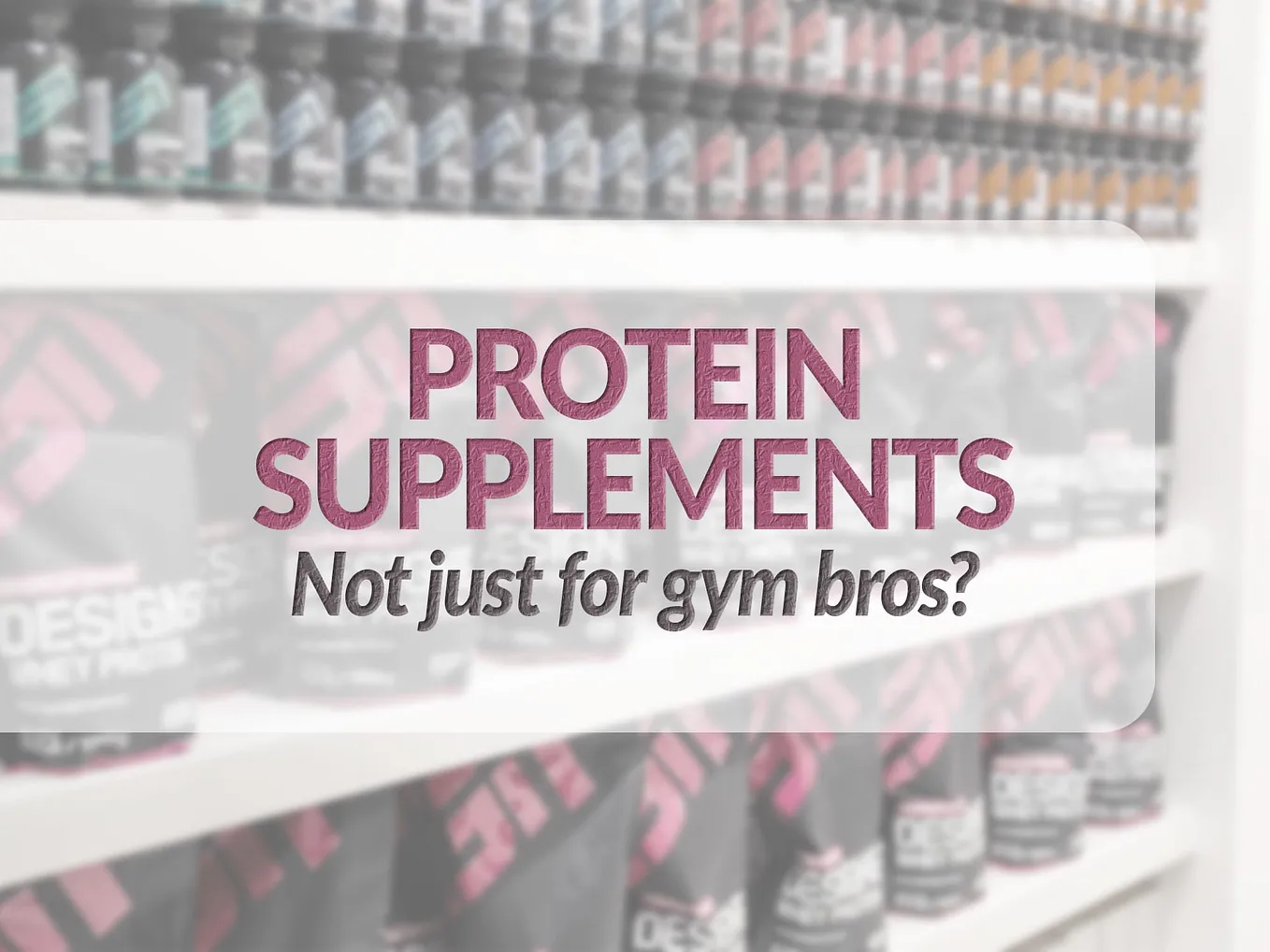 Are Protein Supplements the Everyday Game Changer You’re Missing Out On?