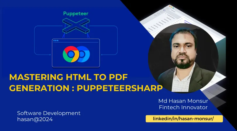 PuppeteerSharp for .NET Developers: The Ultimate Solution for HTML-to-PDF Generation