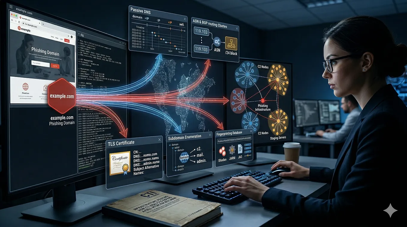 Infrastructure Pivoting: How CTI Analysts Expand From a Single IOC to a Full Attacker Network