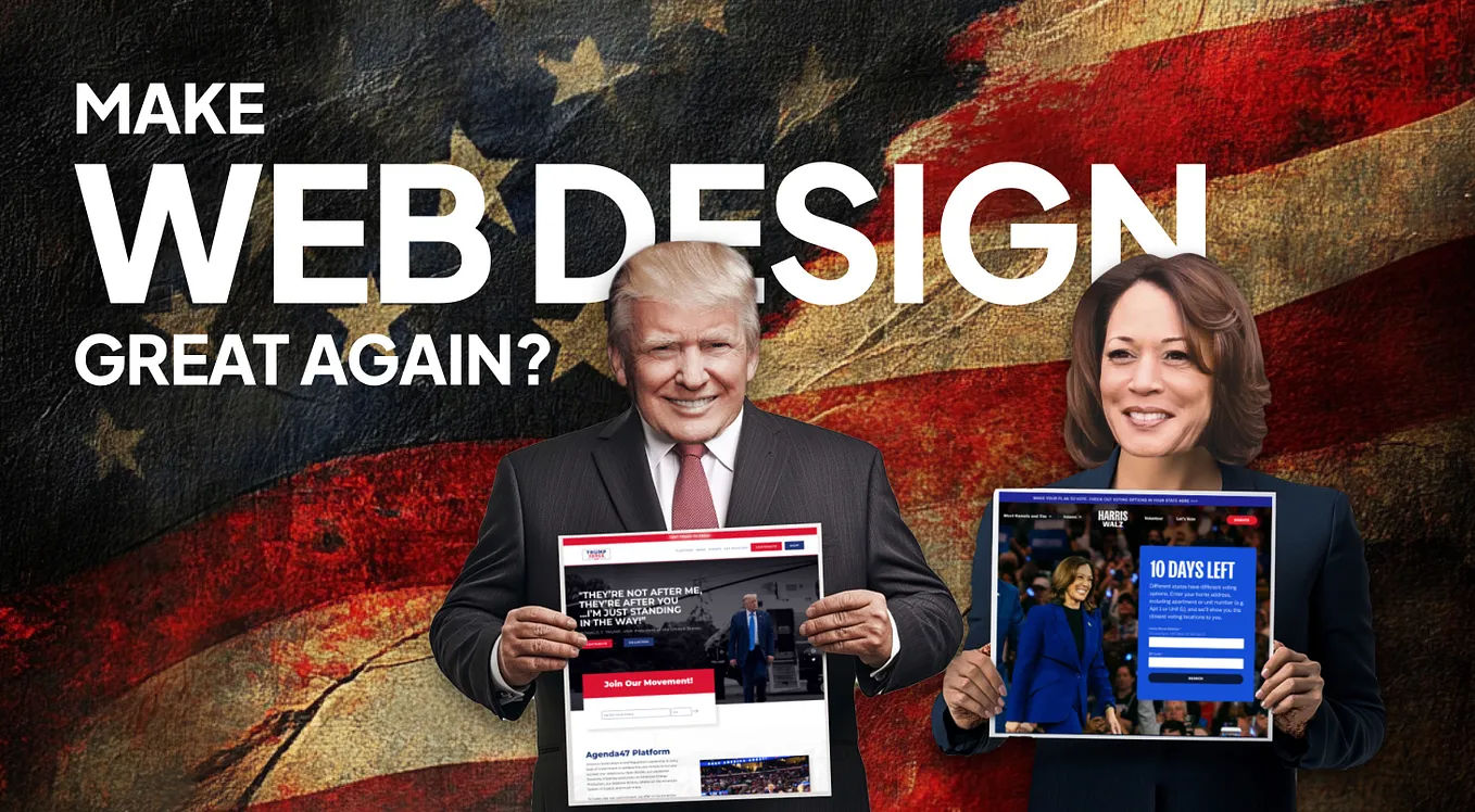 Trump vs Harris — Who has a better website?