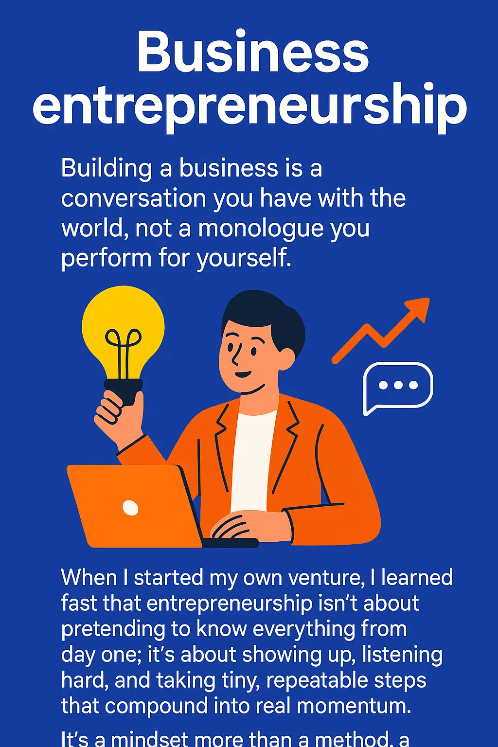 Business entrepreneurship