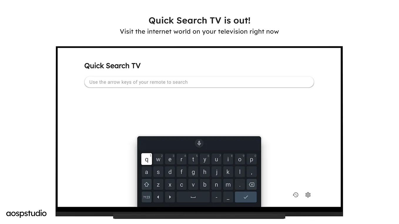 Quick Search TV is out!