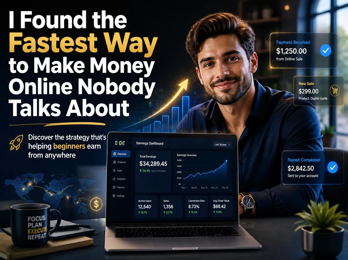 The Fastest Way to Make Money Online (That Nobody’s Talking About)