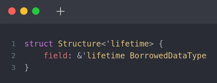 Lifetime Specifiers in Rust