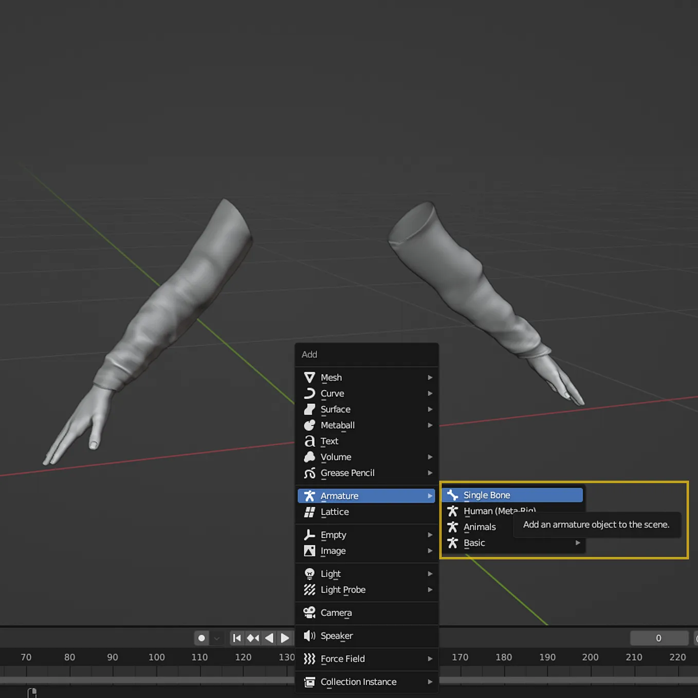 FPS Arms Rigging, Adding IK and Solving Common Rigging Issues In Blender