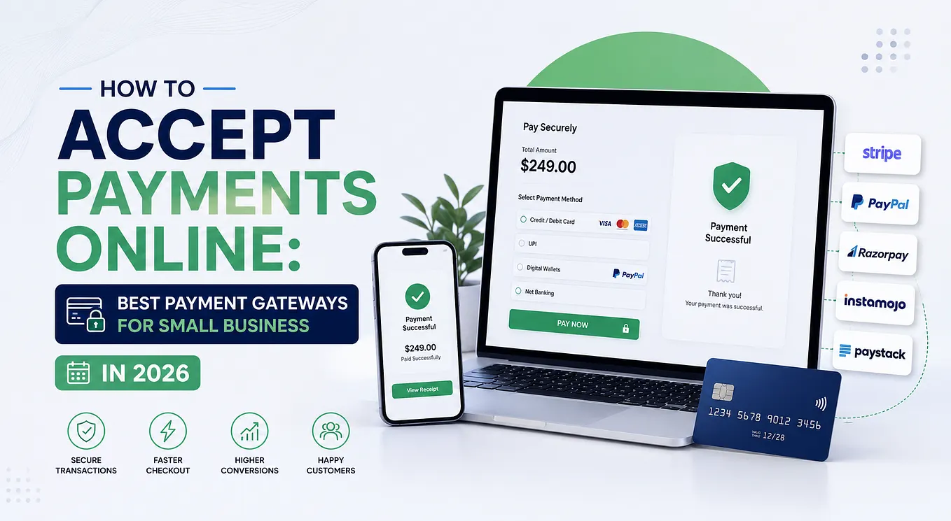 How to Accept Payments Online: Best Payment Gateways for Small Businesses in 2026