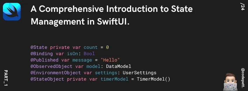 The Fundamentals of State Management in SwiftUI