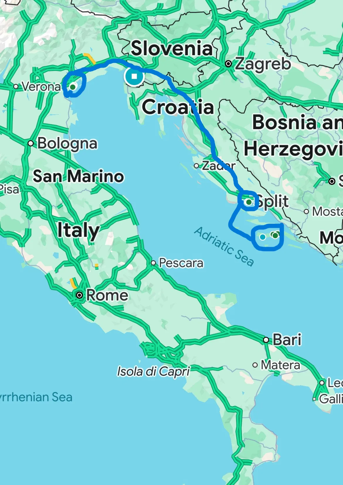 The Croatian Perfect Detour