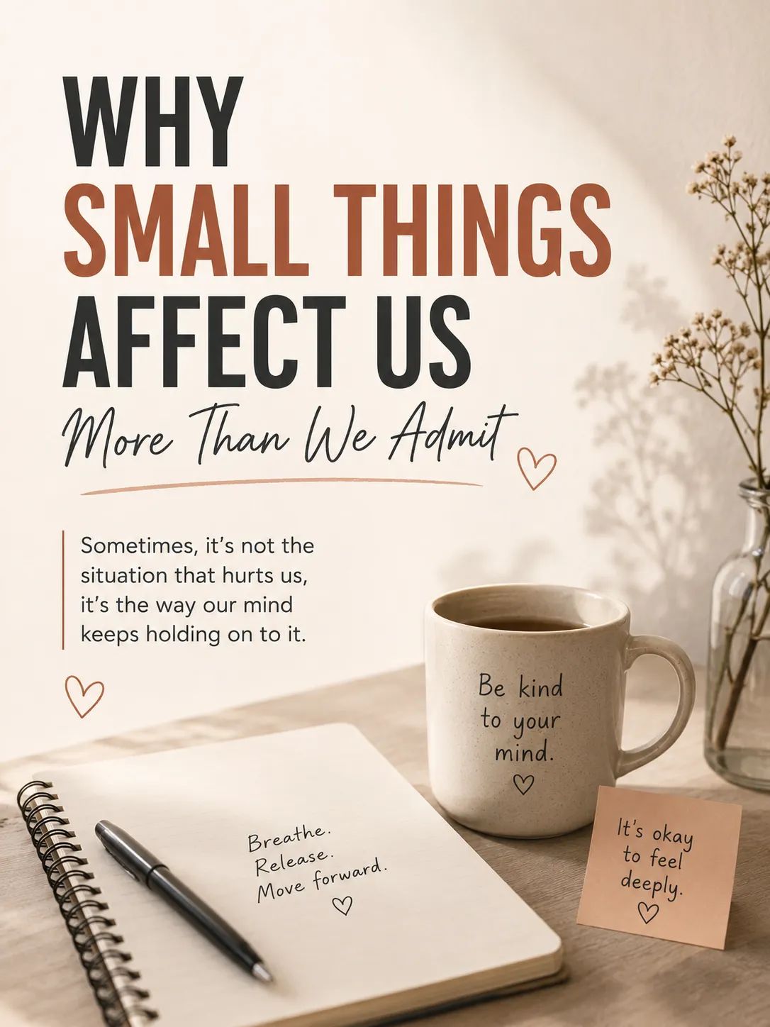 Why Small Things Affect Us More Than We Admit