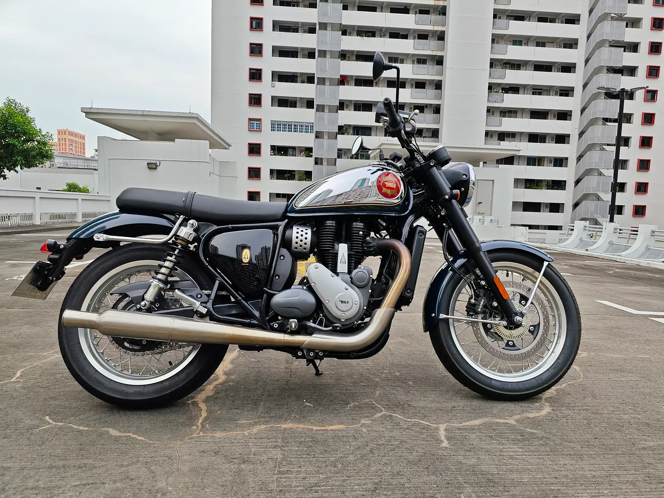 BSA Goldstar 650 Test and Review