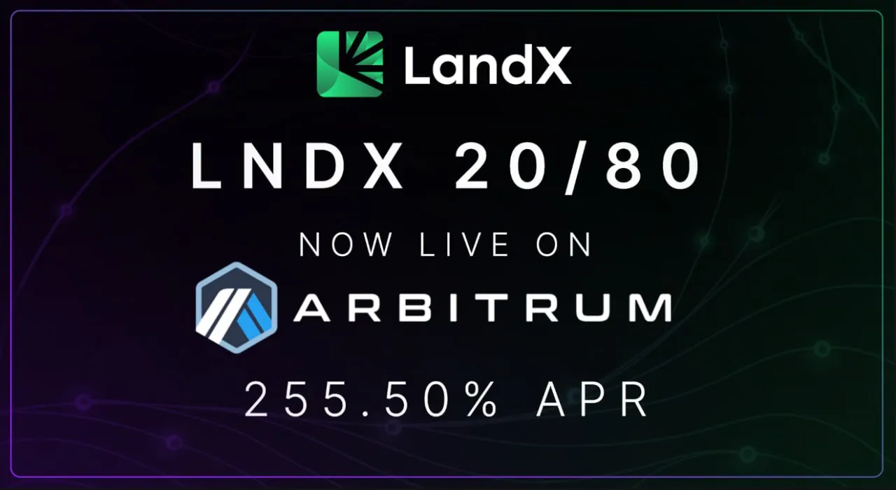 LNDX 80/20 Launches on Arbitrum!