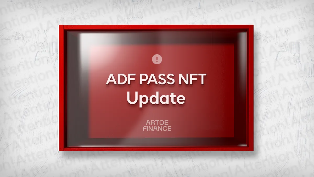 📢 ADF PASS NFT Update (Total Supply, event products, etc)