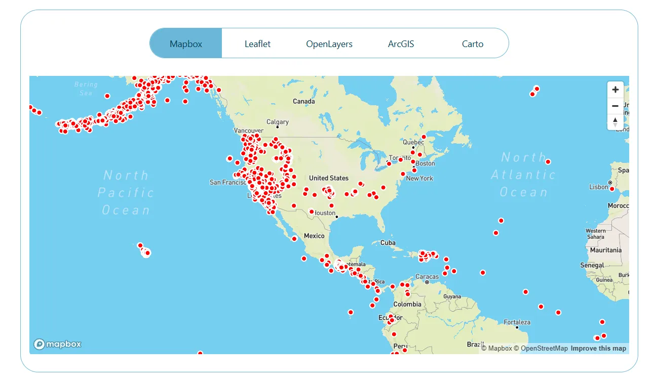 Part 1 -Web Mapping with Mapbox & React.js