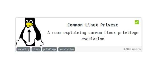 TryHackMe — Common Linux Privesc Walkthrough