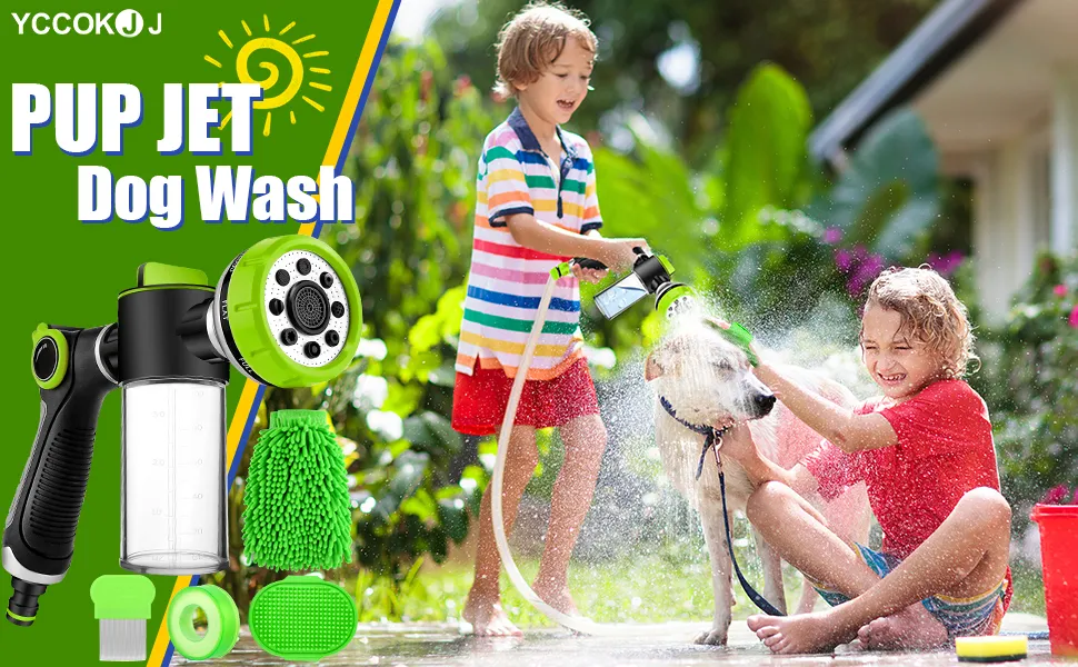 Beat the Summer Heat with Pup Jet Dog Wash