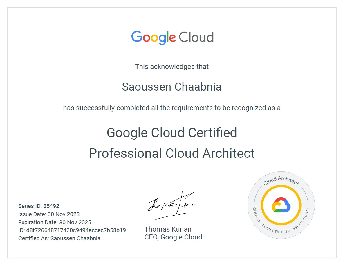 Mastering the Google Cloud Professional Architect Exam