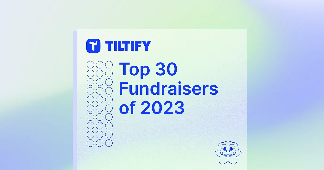 Tiltify’s Top Fundraisers of 2023
