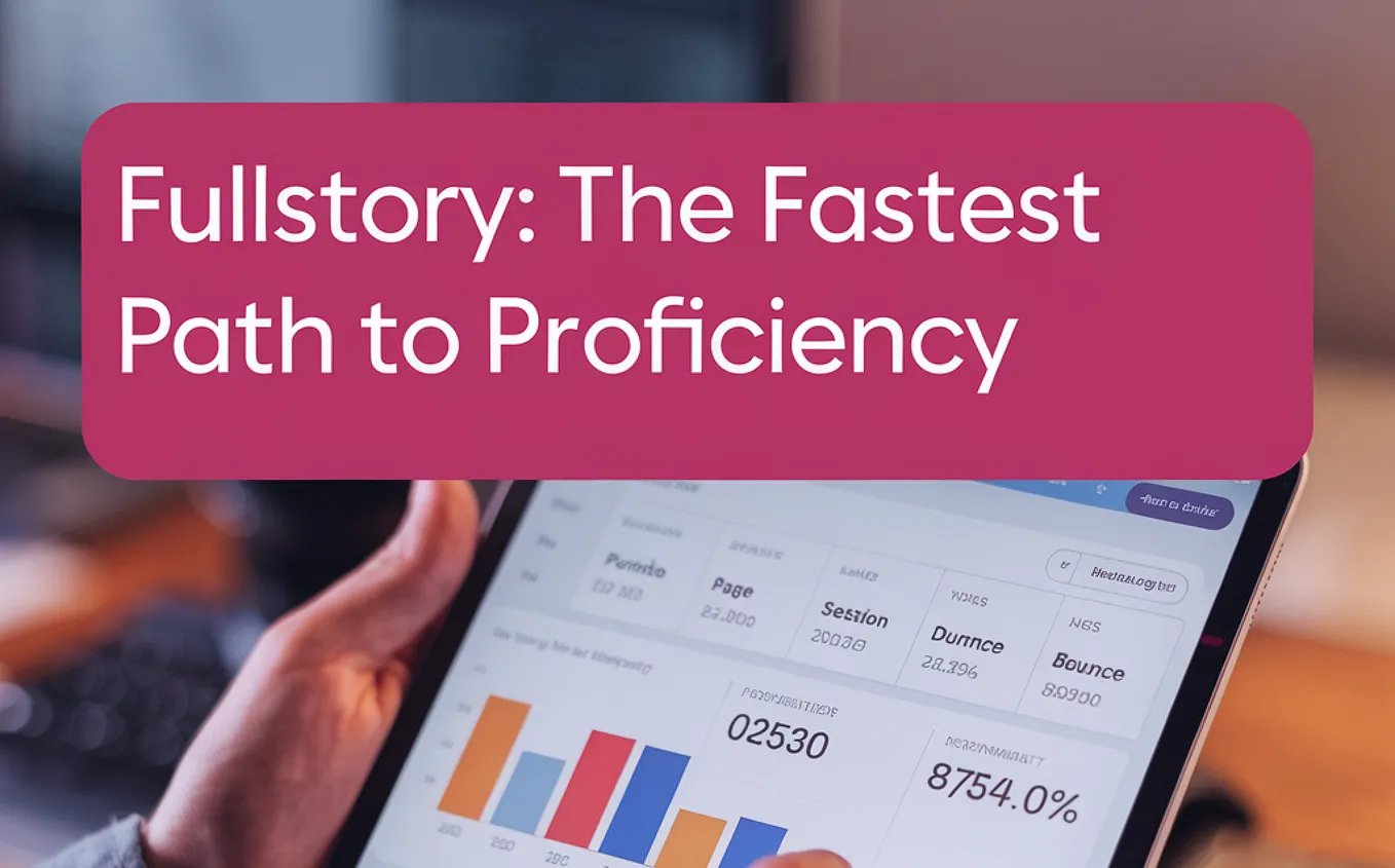 Fullstory: The Fastest Path to Proficiency