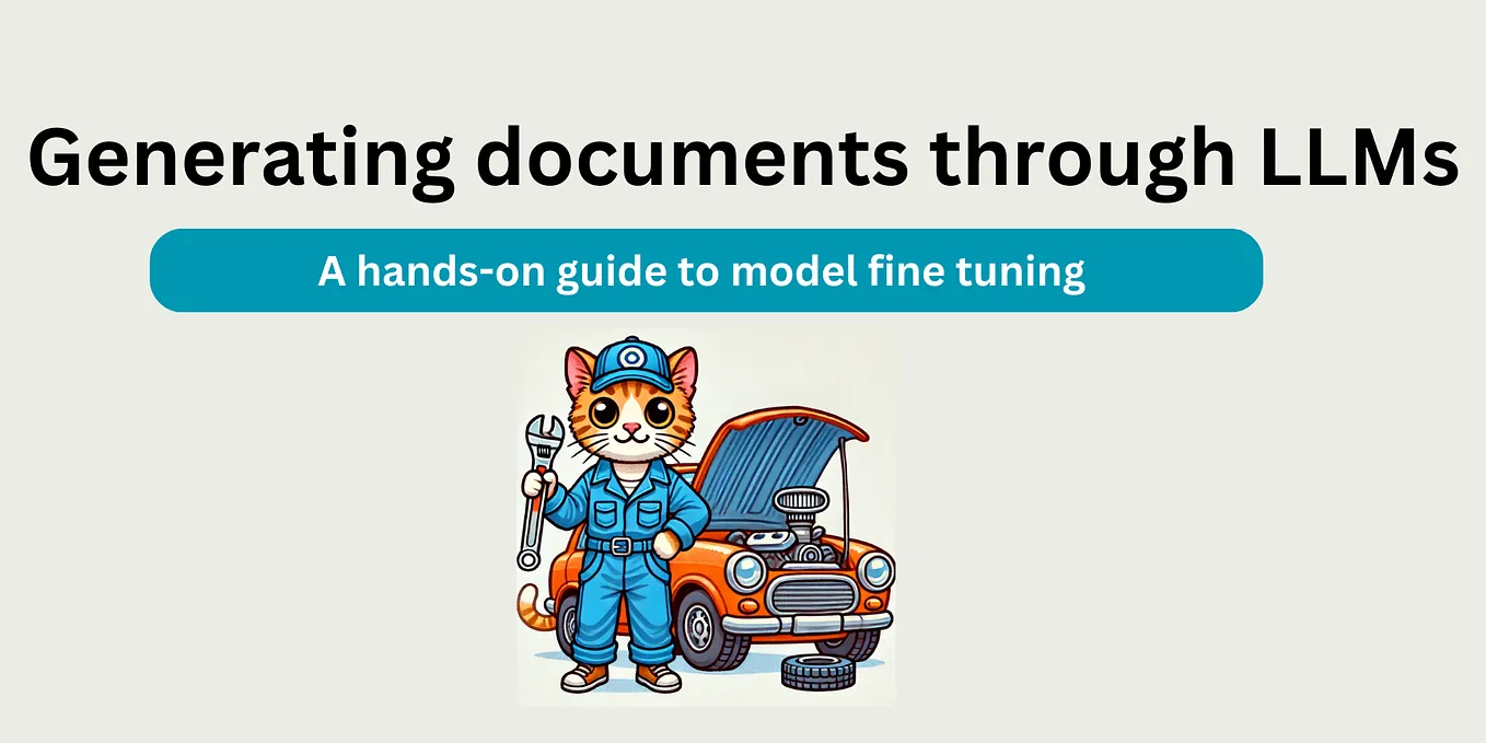 Generating documents through LLMs: A hands-on guide to model fine-tuning