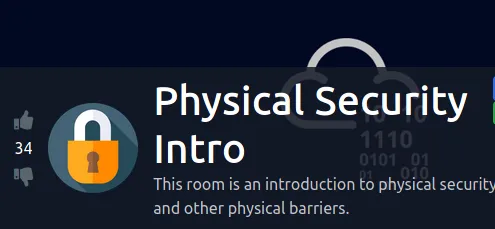 Physical Security Intro Tryhackme Writeup