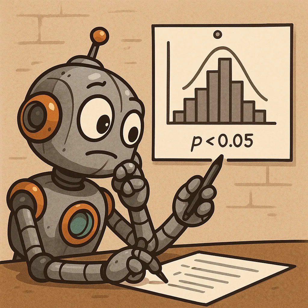 Data-Driven LLM Evaluation with Statistical Testing