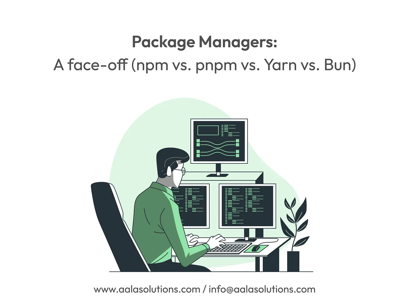 Package Managers A face-off (npm vs. pnpm vs. Yarn vs. Bun) — AALA IT Solutions