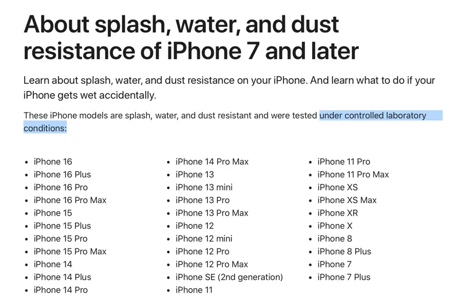 Is the iPhone 16 Pro Really Waterproof?