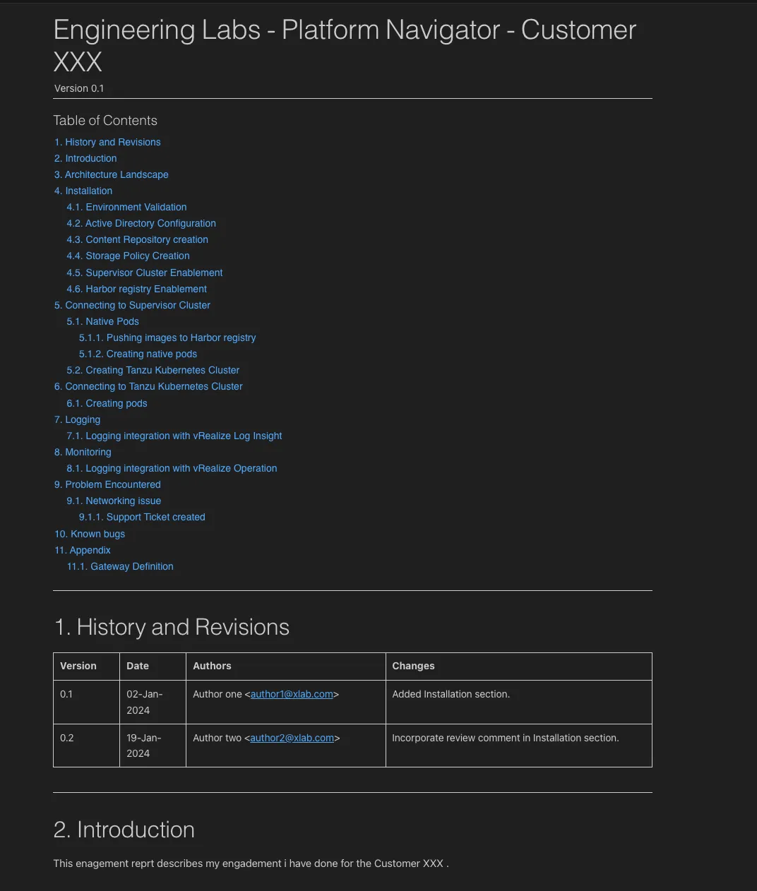 Documentation As Code