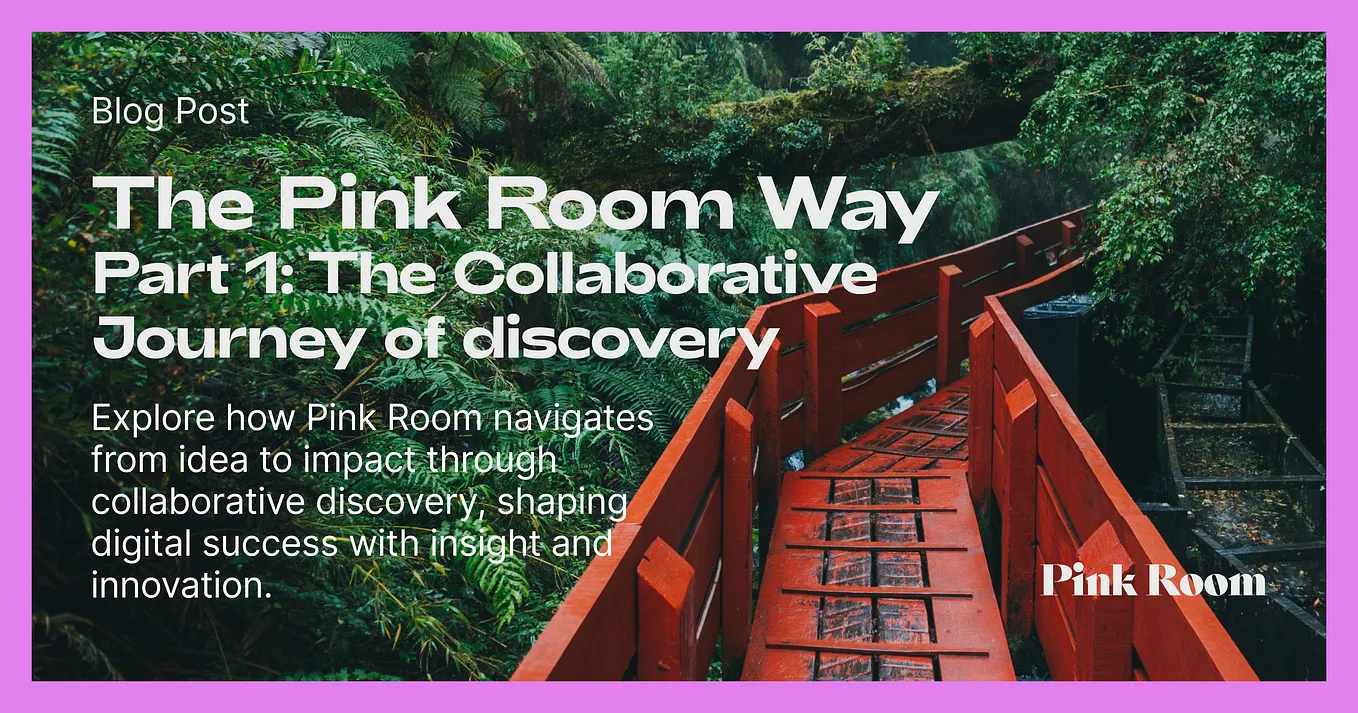 The Pink Room Way, Part 1: The Collaborative Journey of Discovery