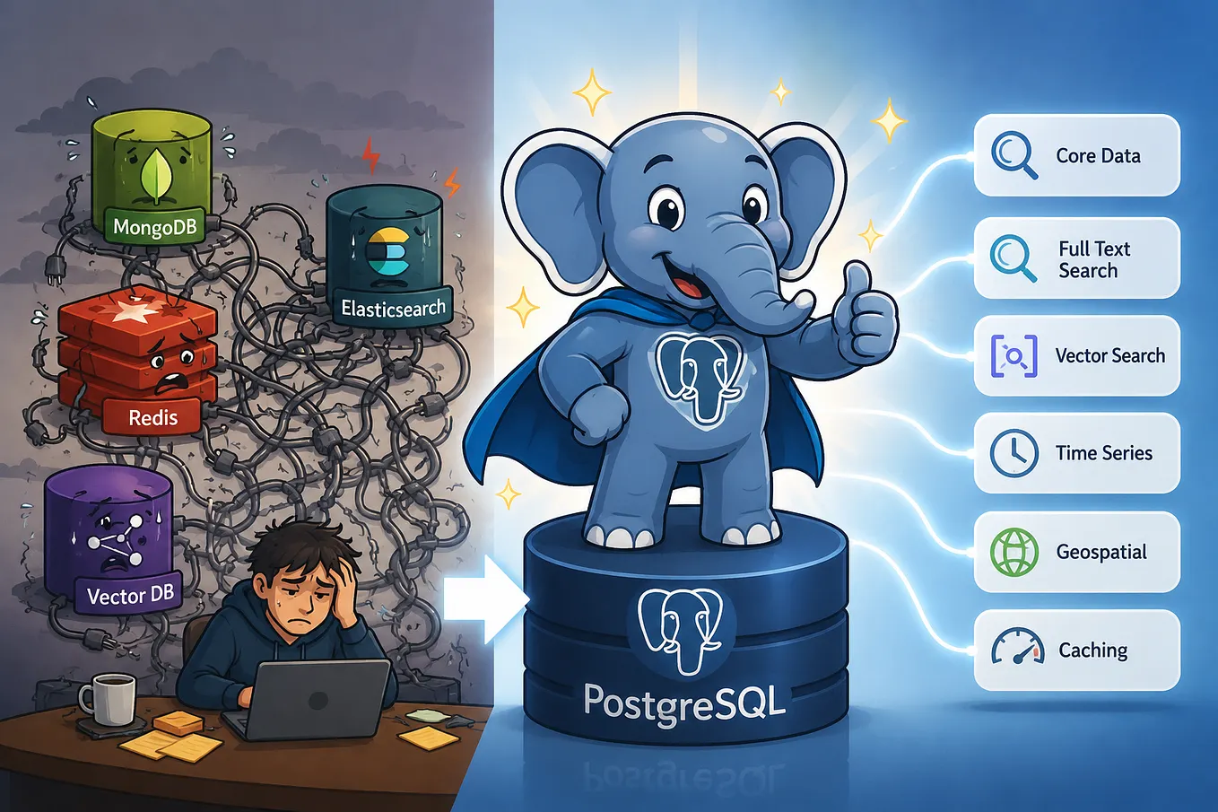 PostgreSQL Is Becoming The Linux Of Modern Backend Engineering