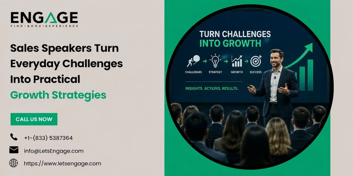 Sales Speakers Turn Everyday Challenges Into Practical Growth Strategies
