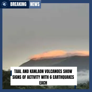 Taal and Kanlaon Volcanoes Show Signs of Activity with 6 Earthquakes Each