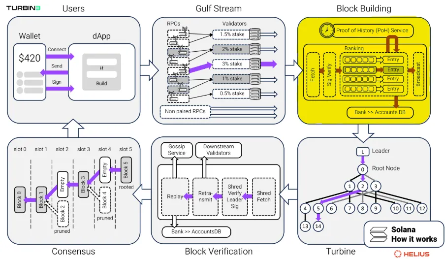 Solana's Second Layer Explained : Gulf Stream | by Kuldeep