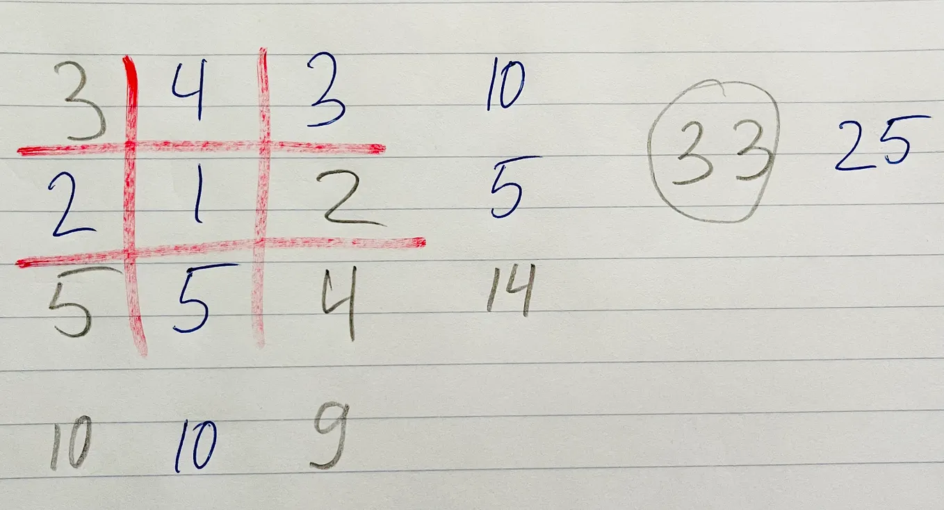 The “Beelines” game I invented for my kid