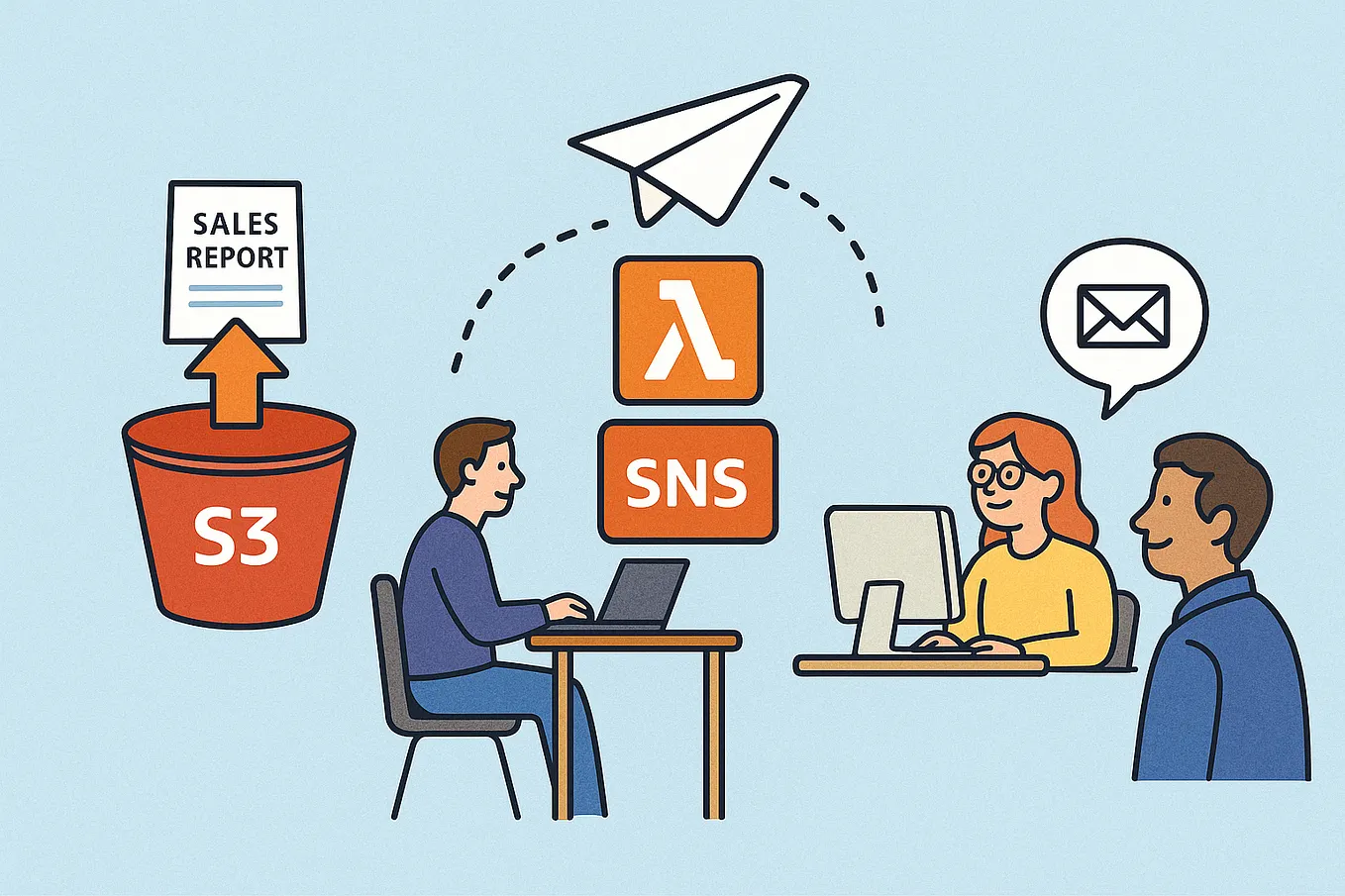 Build an application that tracks SES emails activities using SNS HTTPs ...